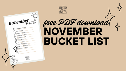November Bucket List