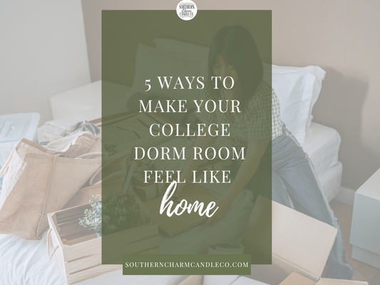 5 ways to make your dorm room feel like home