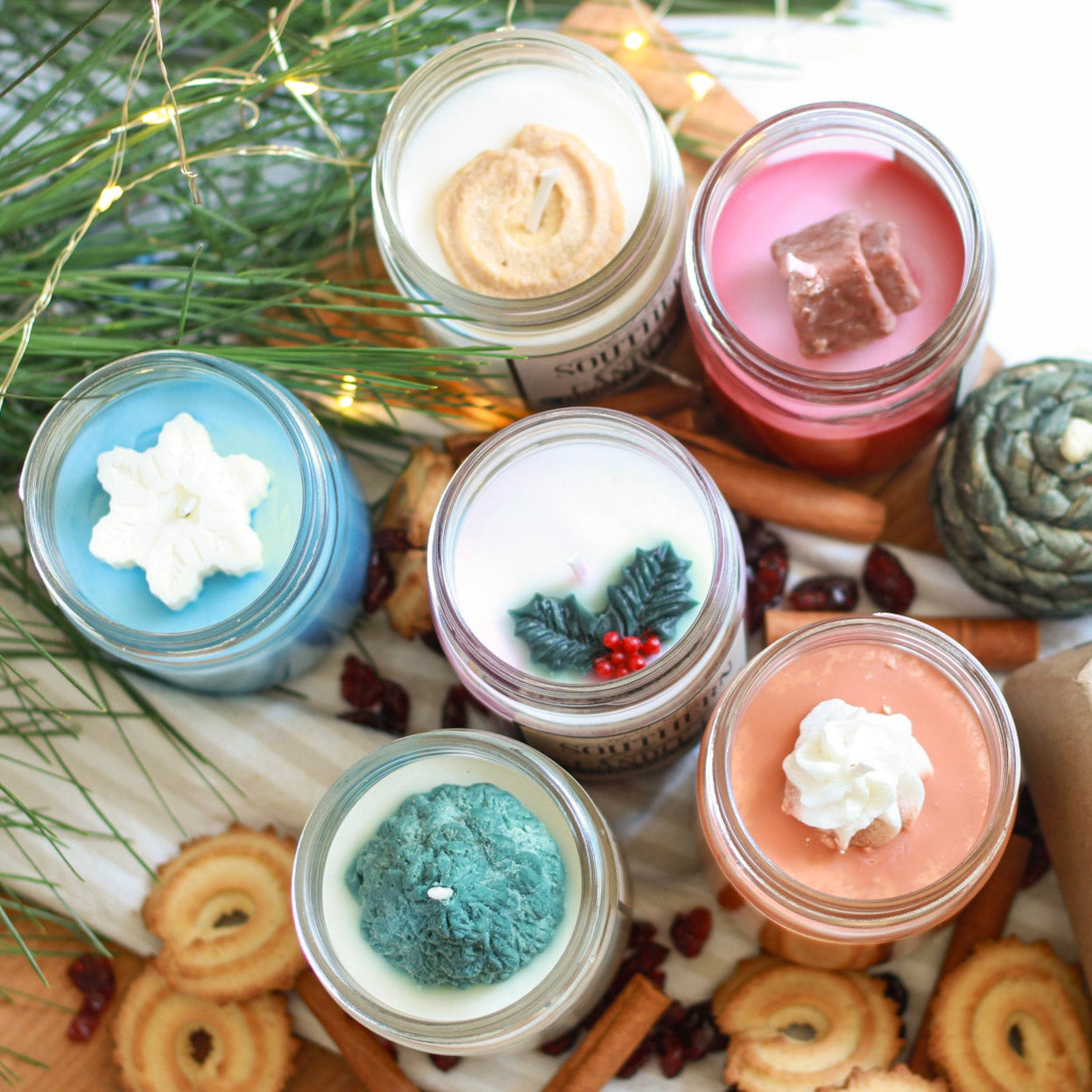 CRANBERRY WOODS SOY WAX HAND POURED CANDLE 12 OZ SEASONAL AUTUMN FRAGRANCE