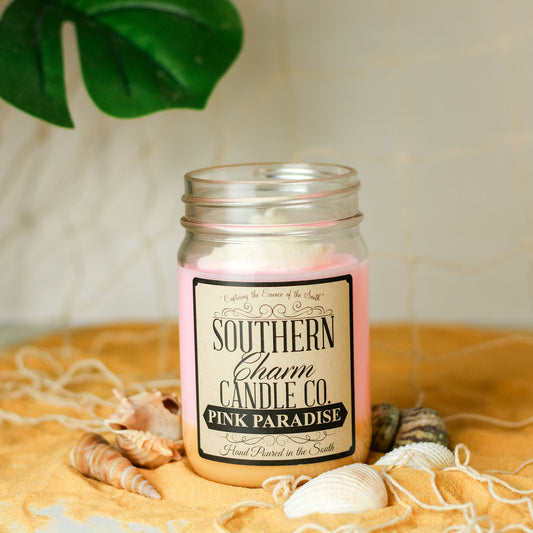 PINK PARADISE CANDLE 12 OZ