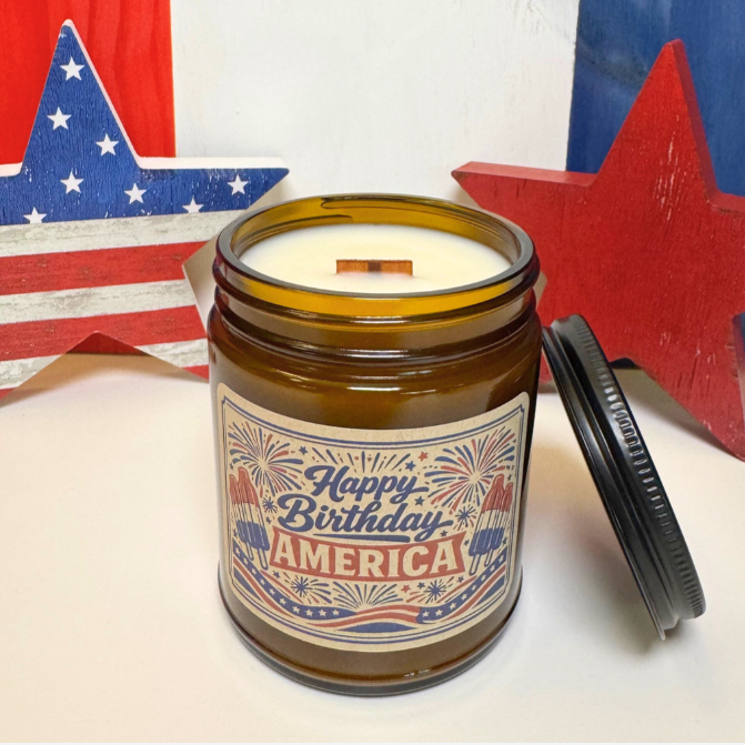 Rocket Pop Candle